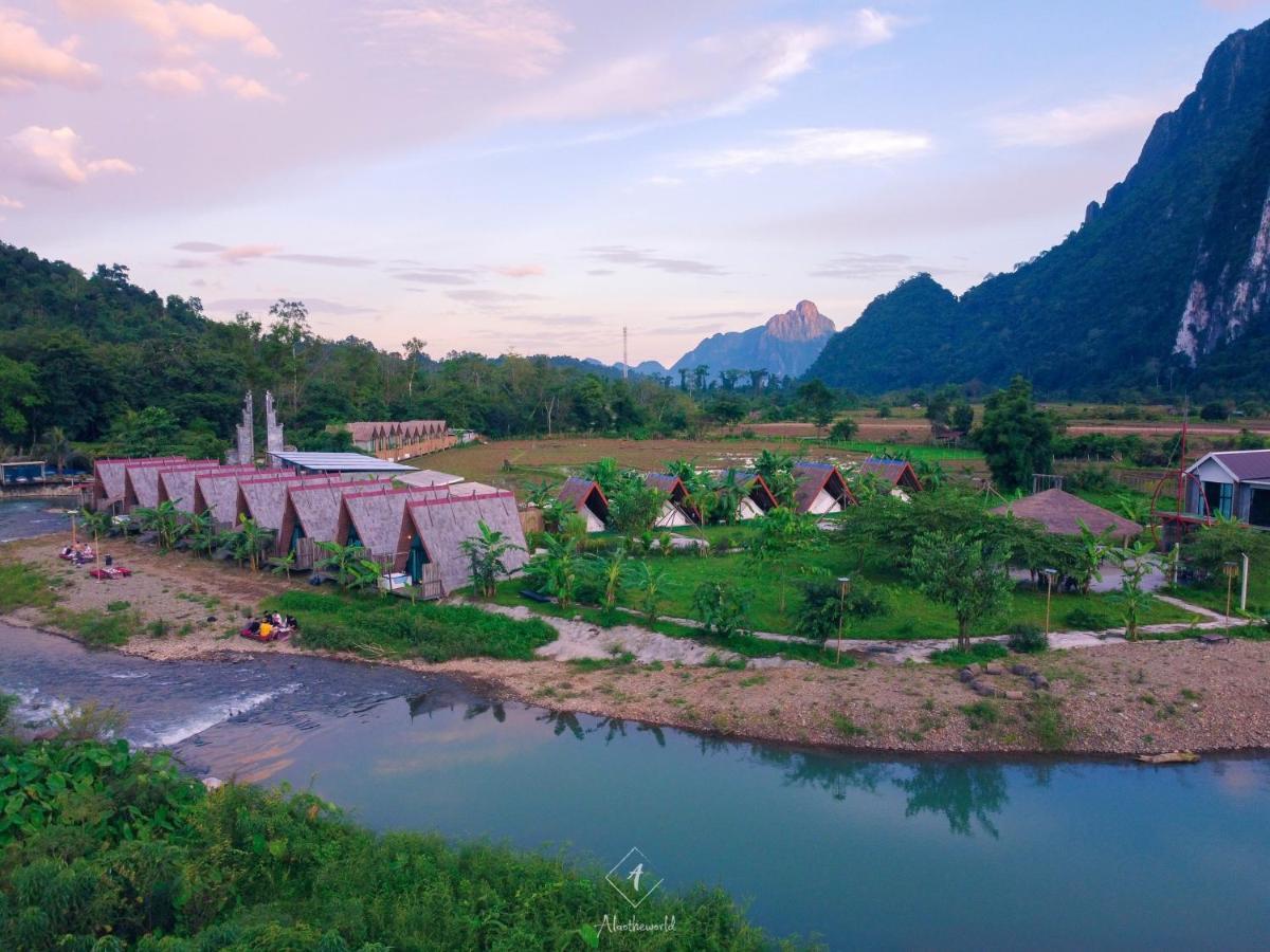Vangvieng Angsavanh Resort Vangviang Kültér fotó