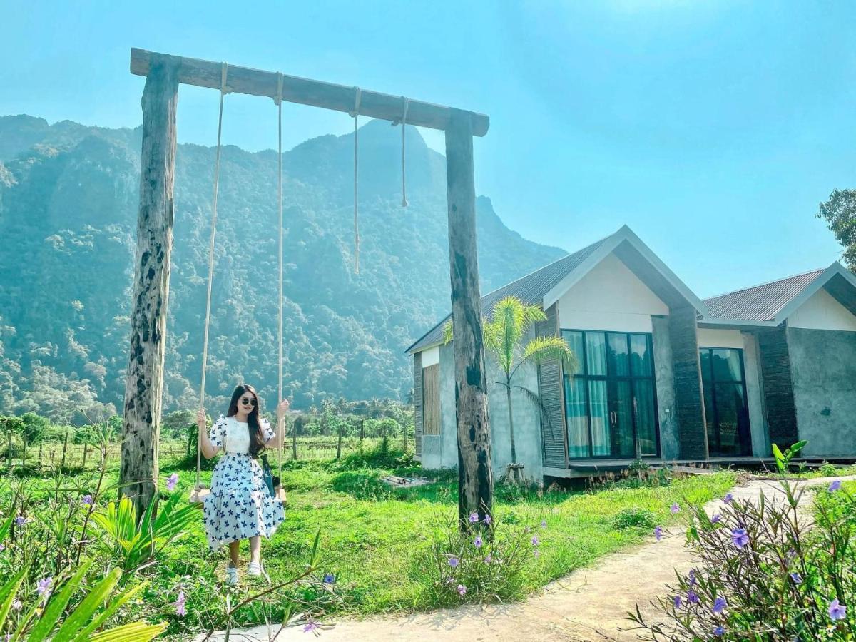 Vangvieng Angsavanh Resort Vangviang Kültér fotó