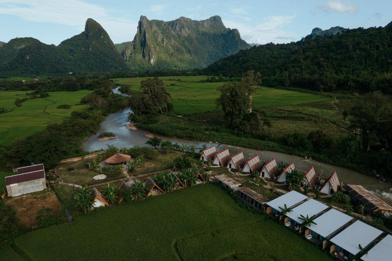 Vangvieng Angsavanh Resort Vangviang Kültér fotó