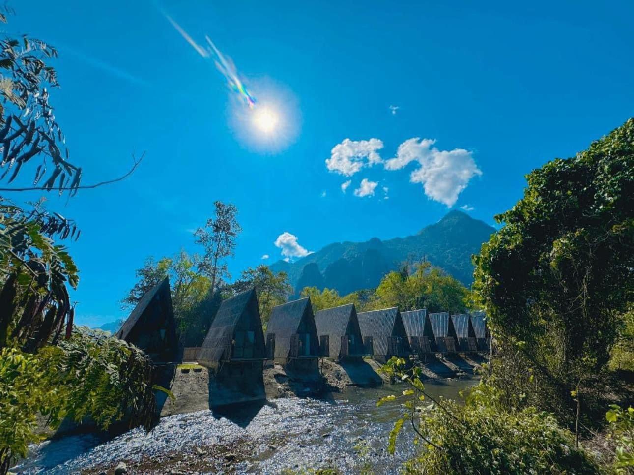 Vangvieng Angsavanh Resort Vangviang Kültér fotó